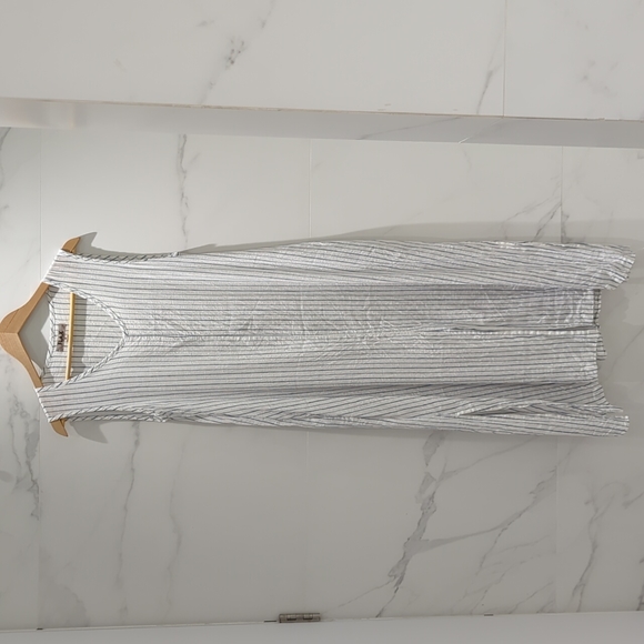 Flax Dresses & Skirts - Long striped linen dress
